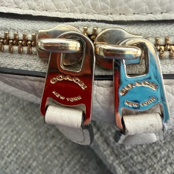 Coach Beige Leather charlie mini Backpack - Picture 7 of 16